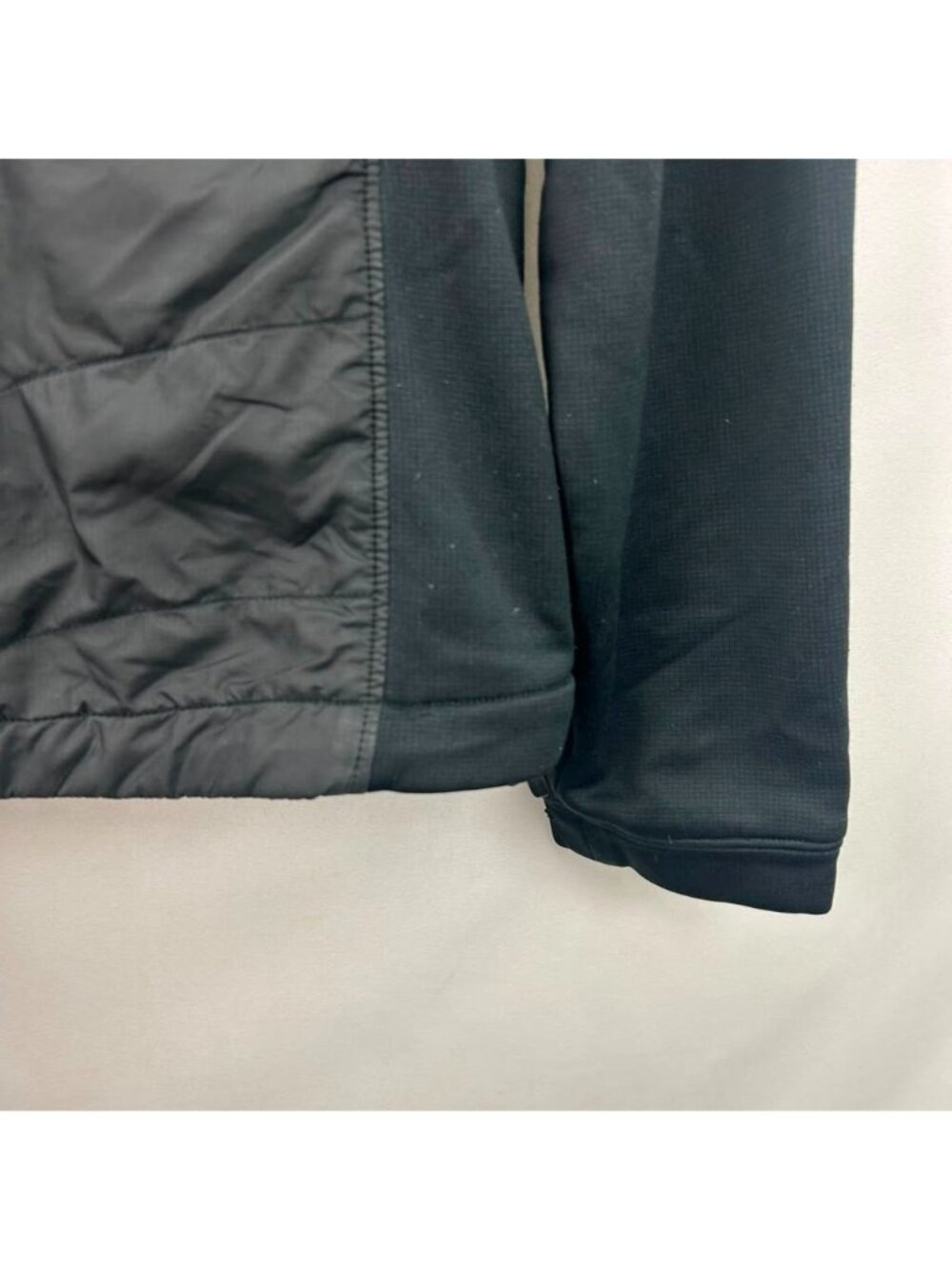 The North Face Jacket Womne's Size Medium Black Down Hybrid Full Zip Primaloft - Picture 13 of 13